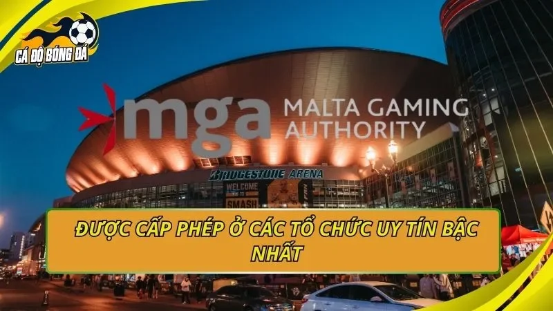 Giấy phép hoạt động của trang cá độ bóng đá uy tín - PAGCOR, MGA, Curacao